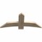 Ekena Millwork Bellingham Rough Sawn Timber Gable Bracket, Douglas Fir, 48"W x 22"H x 2"D x 6"F, 11/12 Pitch GBW048X22X0206BEL00RDF - alternate 3
